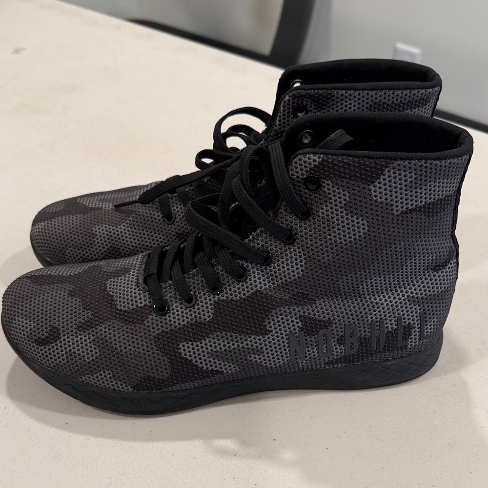 NOBULL Black Camo Athletic Shoes - Picture 1 of 6